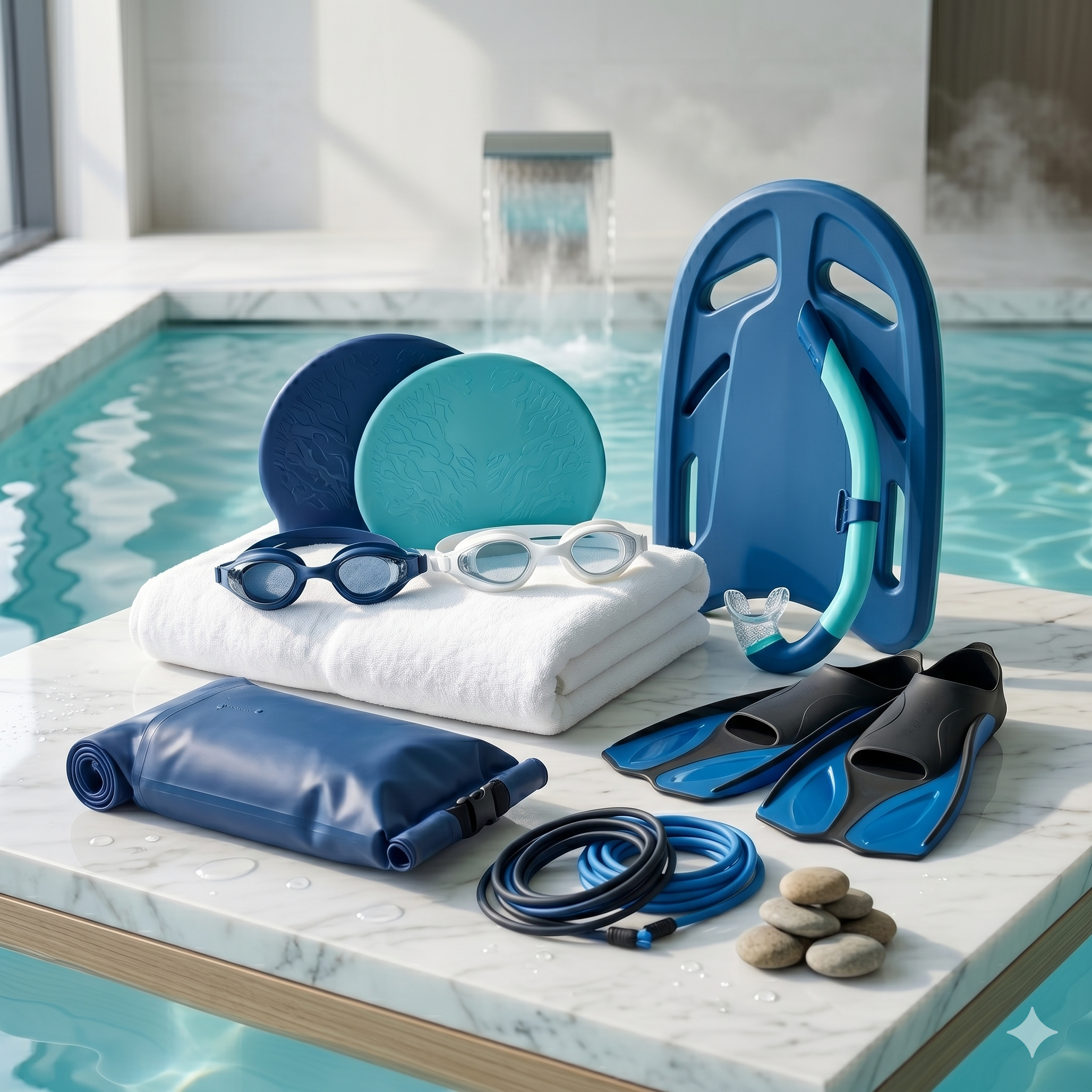 Accesorios de natación y entrenamiento acuático